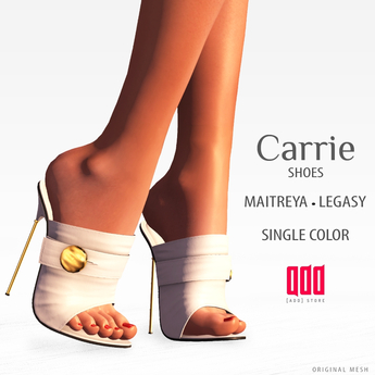 Second Life Marketplace - [ADD] Carrie Shoes - WhiteC